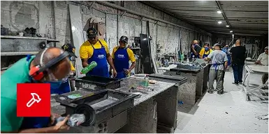 Beneficiamento e Revestimentos Minerais